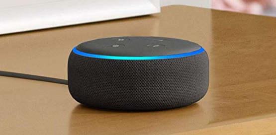 Echo Dot (3rd Gen) – Smart speaker with Alexa – Charcoal