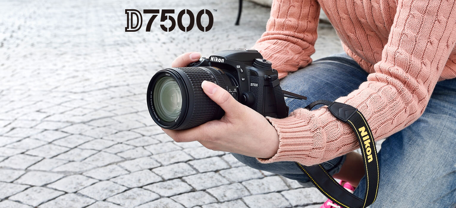 Renewed Nikon D7500 DX DSLR Camera Body