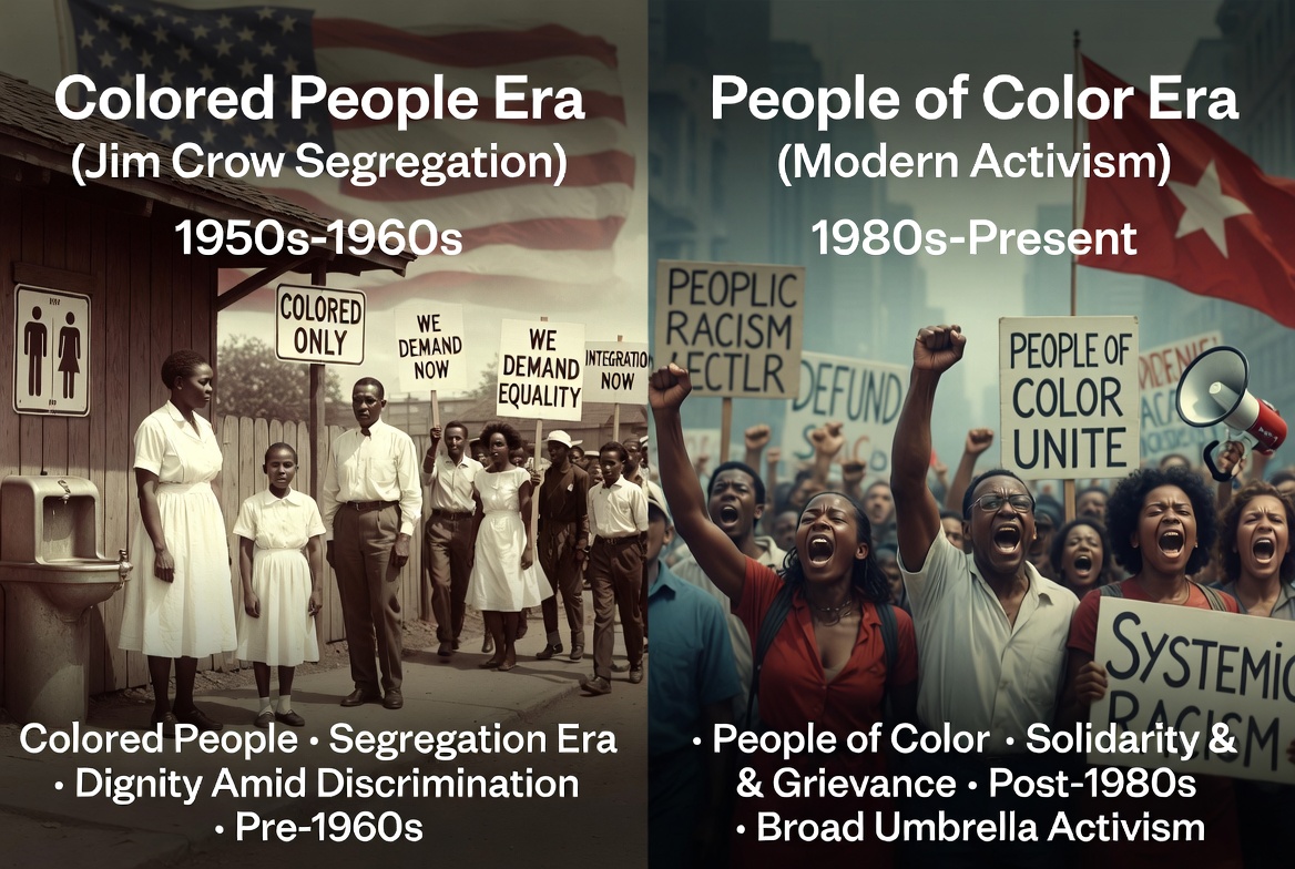 Phrase: Colored People vs. People of Color - Why Ron?
